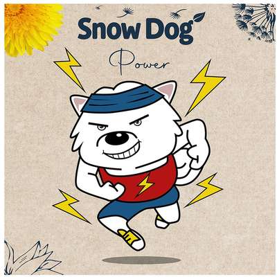 Ração Seca Snow Dog Flores Power para Cães Adultos Porte Médio e Grande