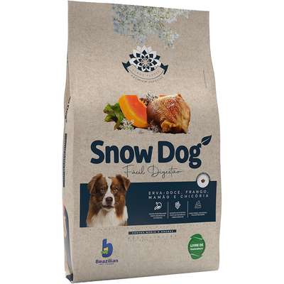 Ração Seca Snow Dog Fácil Digestão para Cães Adultos Porte Médio e Grande