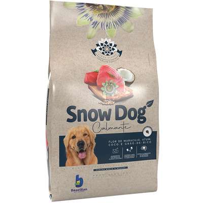 Ração Seca Snow Dog Flores Calmante para Cães Adutos Porte Médio e Grande