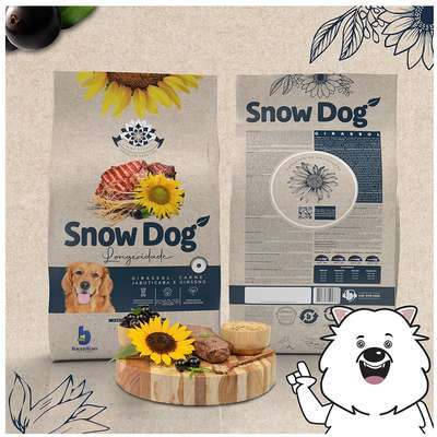 Ração Seca Snow Dog Flores Longevidade para Cães Adultos Porte Médio e Grande