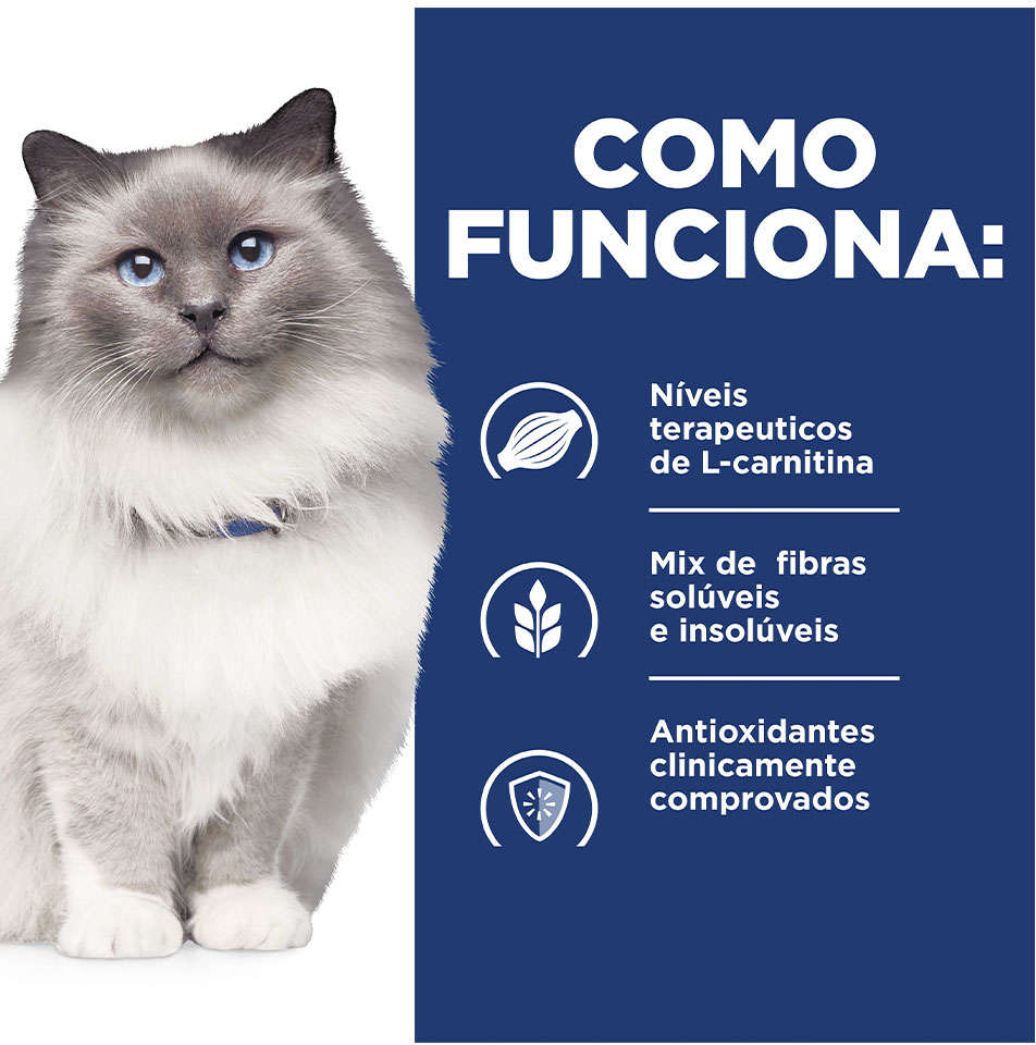 Ração Hills Feline Prescription Diet R/D Perda de Peso 1,81Kg - 1,81Kg