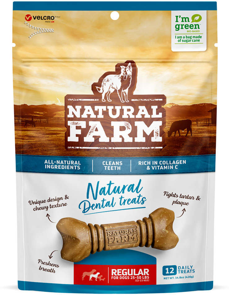Snack Natural Farm Dental Regular para Cães - 420 g