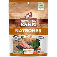 Snack Natural Farm Natbones para Cães Sabor Frango - 340 g