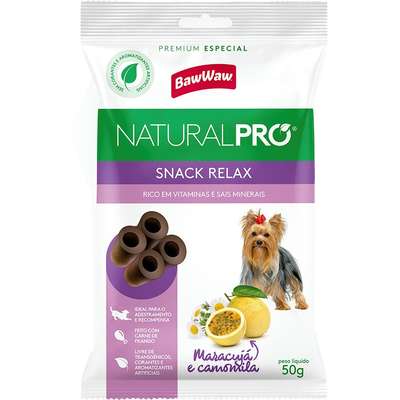 Snack Baw Waw Natural Pro para Cães Relax