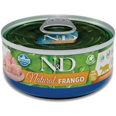 “Ração Úmida Farmina N&D Natural Frango para Gatos Adultos