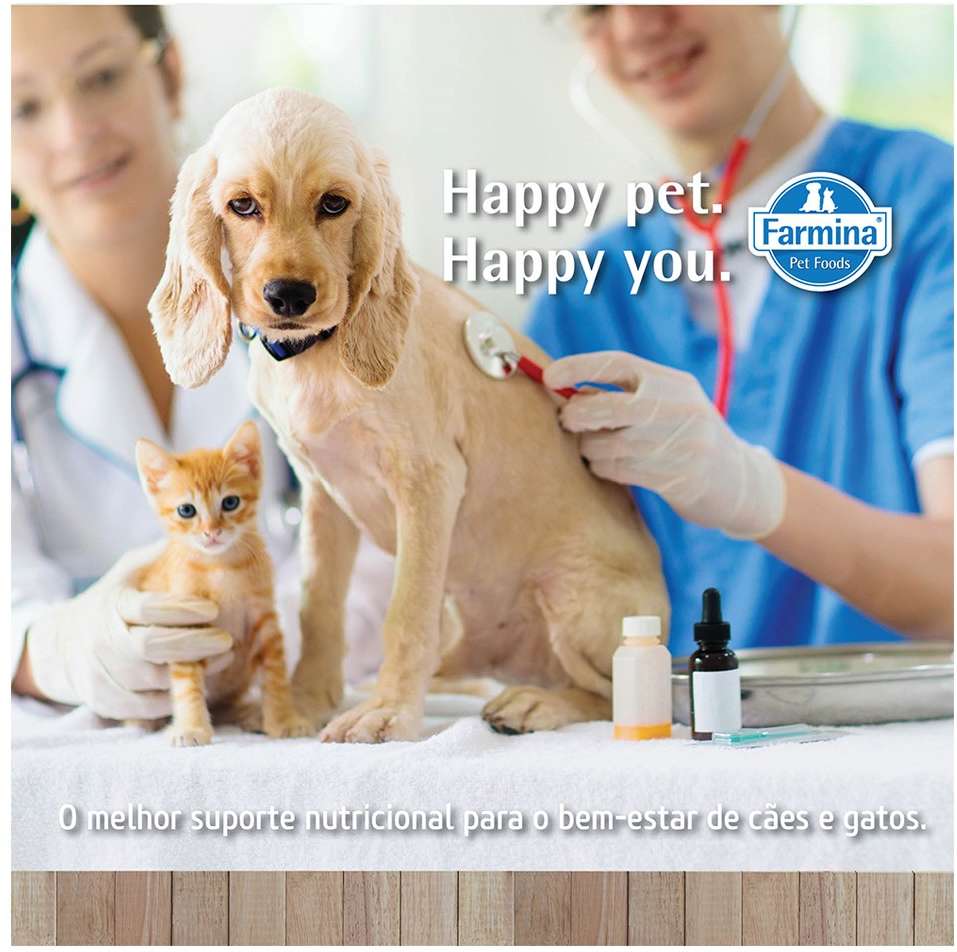 Ração Seca Farmina Vet Life Natural Hypoallergenic Pork e Potato para Gatos Adultos - 2Kg
