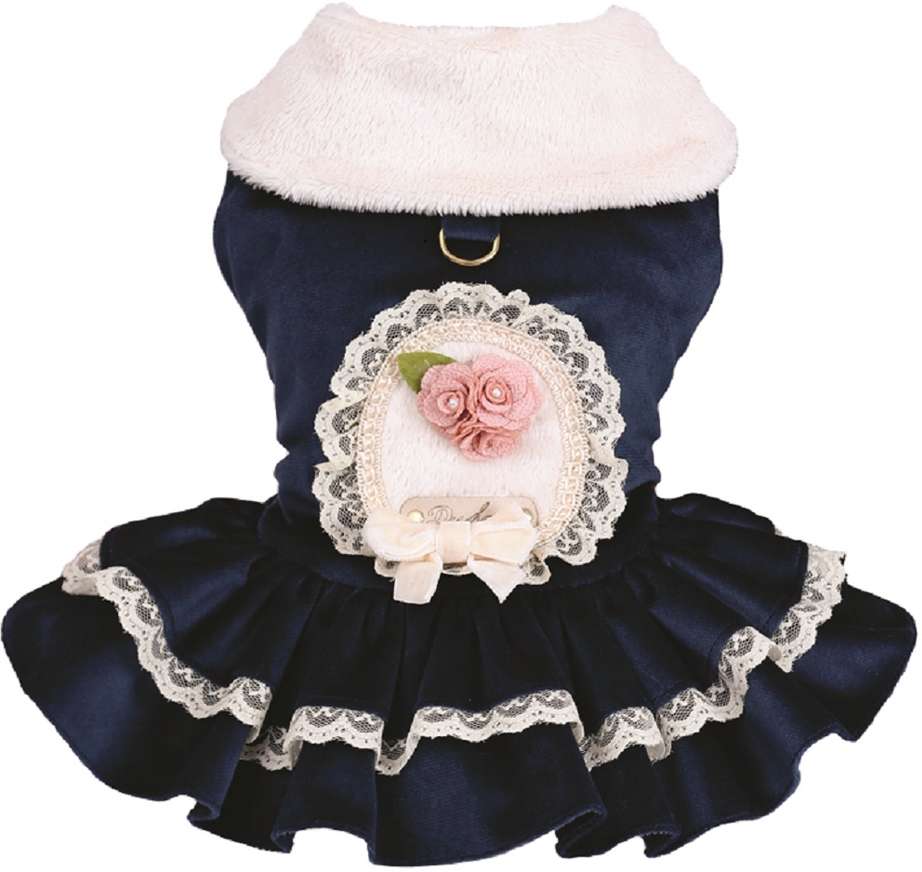 Vestido Vintage Azul - Tam. GG