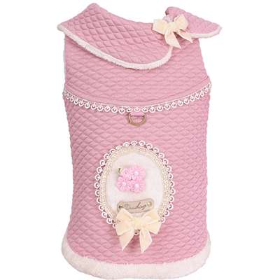 Casaco Matelasse Rosa