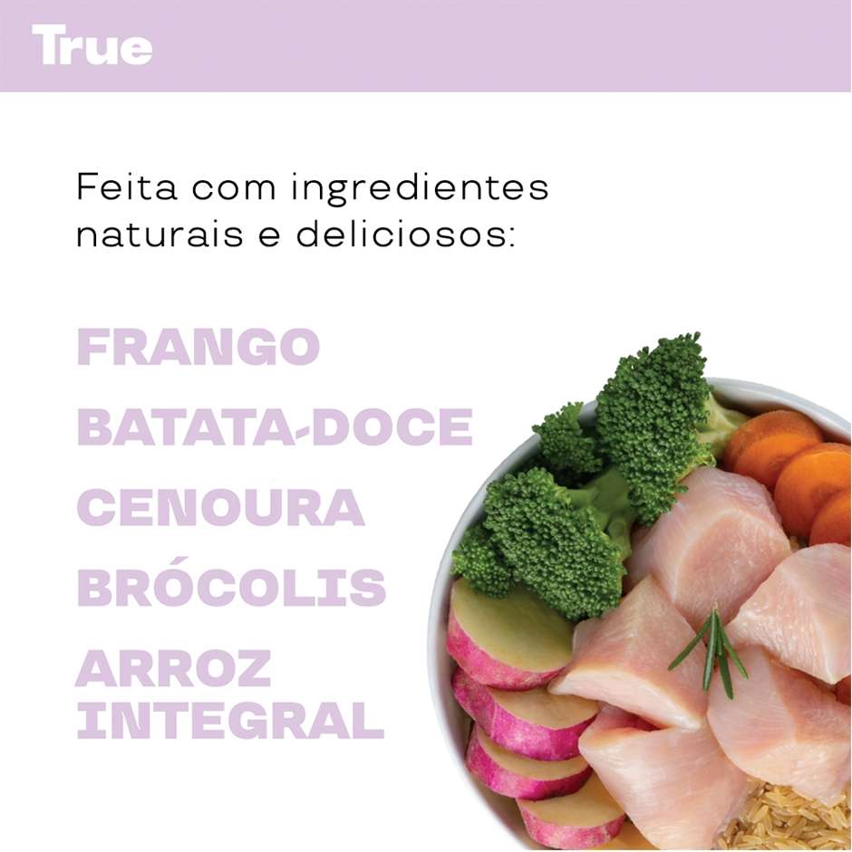 Ração Natural True para Cães Senior Raças Pequenas - 2,5Kg