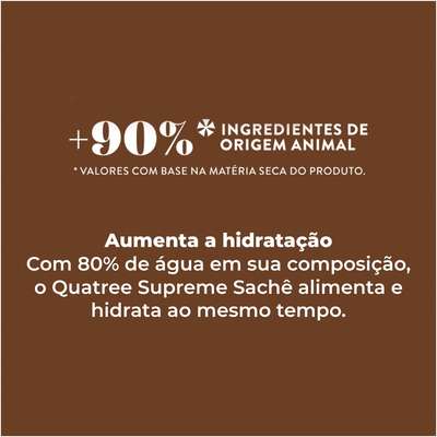 Ração Úmida Quatree Supreme Frango para Cães Adultos