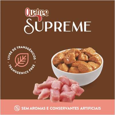 Ração Úmida Quatree Supreme Frango para Cães Adultos