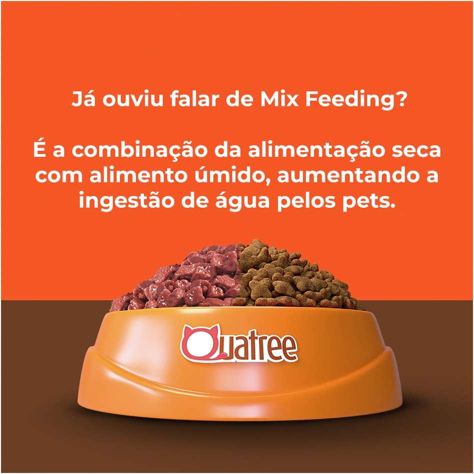 Ração Úmida Quatree Supreme Carne para Gatos Castrados - 85 g