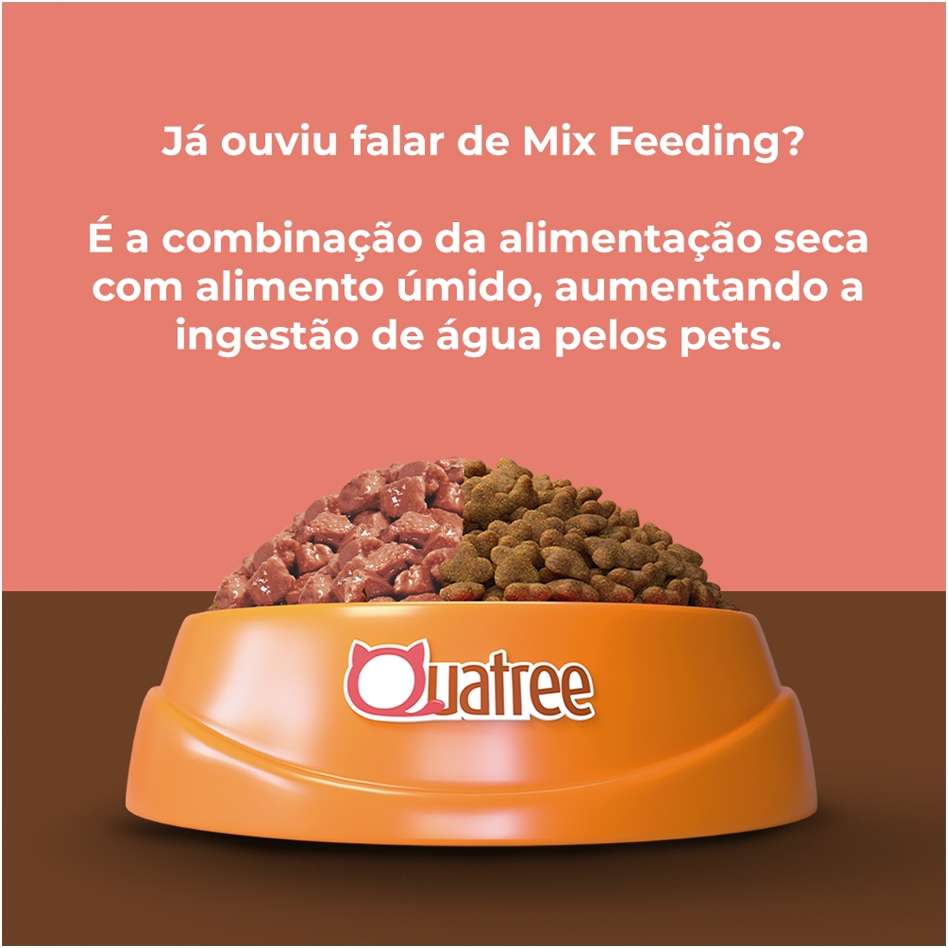 Ração Úmida Quatree Supreme Frango para Gatos Castrados - 85 g
