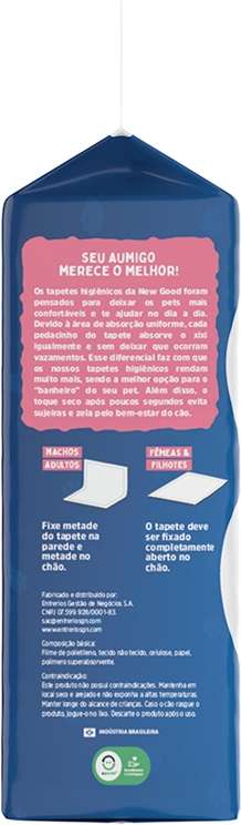 Tapete Higiênico PetLike Good Pad 60 cm - 50 Unidades