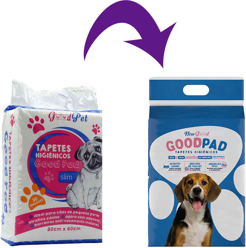Tapete Higiênico PetLike Good Pad 80 cm - 30 Unidades