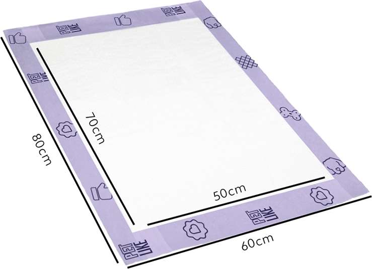 Tapete Higiênico PetLike Ultra Pads Lavanda - 30 Unidades