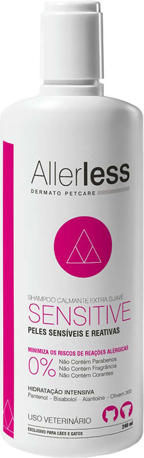 Shampoo Allerless Sensitive Extra Suave - 240 mL