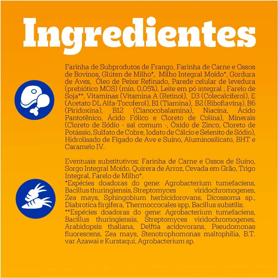 Ração Pedigree Carne Frango e Cereais Cães Filhotes - 18Kg