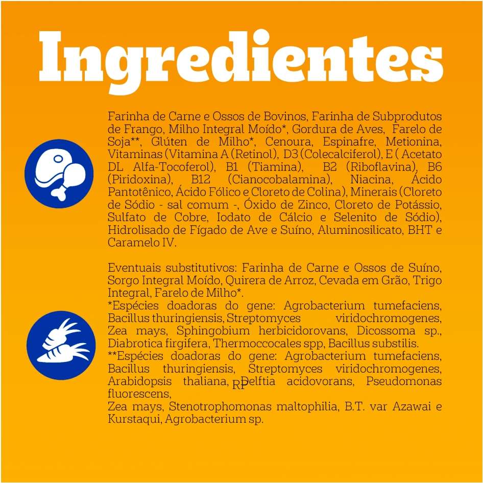 Ração Pedigree Carne e Vegetais Cães Adultos Raças Pequenas e Minis - 15Kg