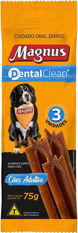Petisco Magnus Dental Clean para Cães Adultos - 75 g