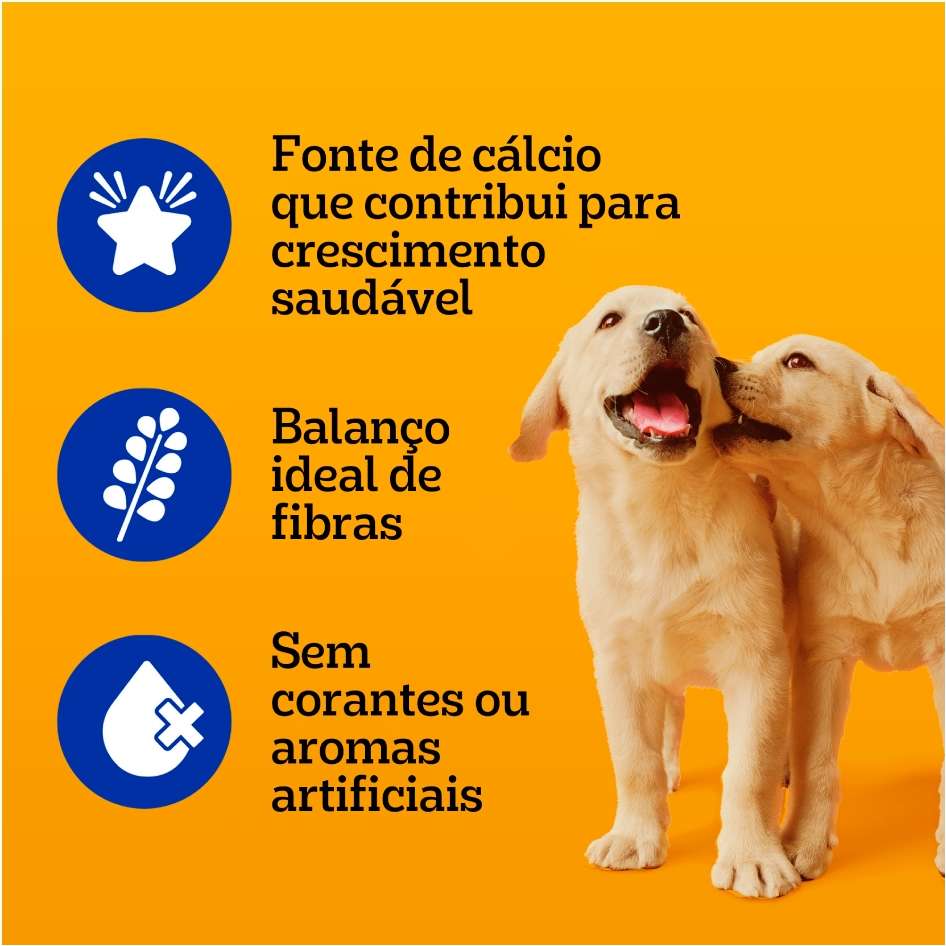 Ração Úmida Pedigree Sachê Frango ao Molho para Cães Filhotes - 100 g