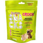 Biscoito Quatree Snacks Crock Tradicional para Cães Adultos - 400g