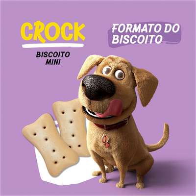 Biscoito Quatree Snacks Crock Mini para Cães Adultos Porte Mini e Pequeno