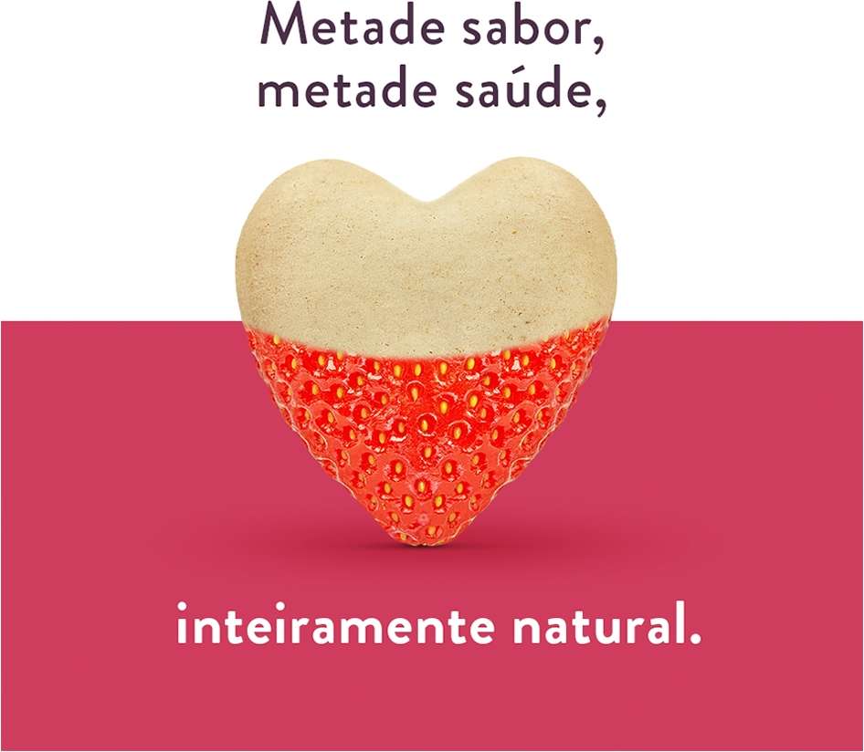 Biscoito Natural Quatree Snacks para Cães Adultos Sabor Frutas Vermelhas - 150g