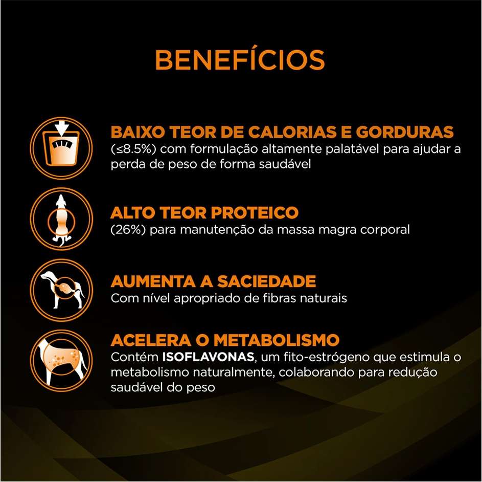 Ração Seca Nestlé Purina Pro Plan Veterinary Diets Obesity Management para Cães - 7,5Kg