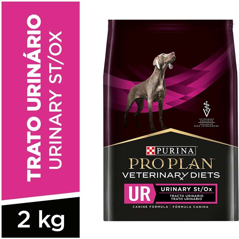 Ração Nestlé Purina Pro Plan Veterinary Diets Urinary para Cães - 2Kg