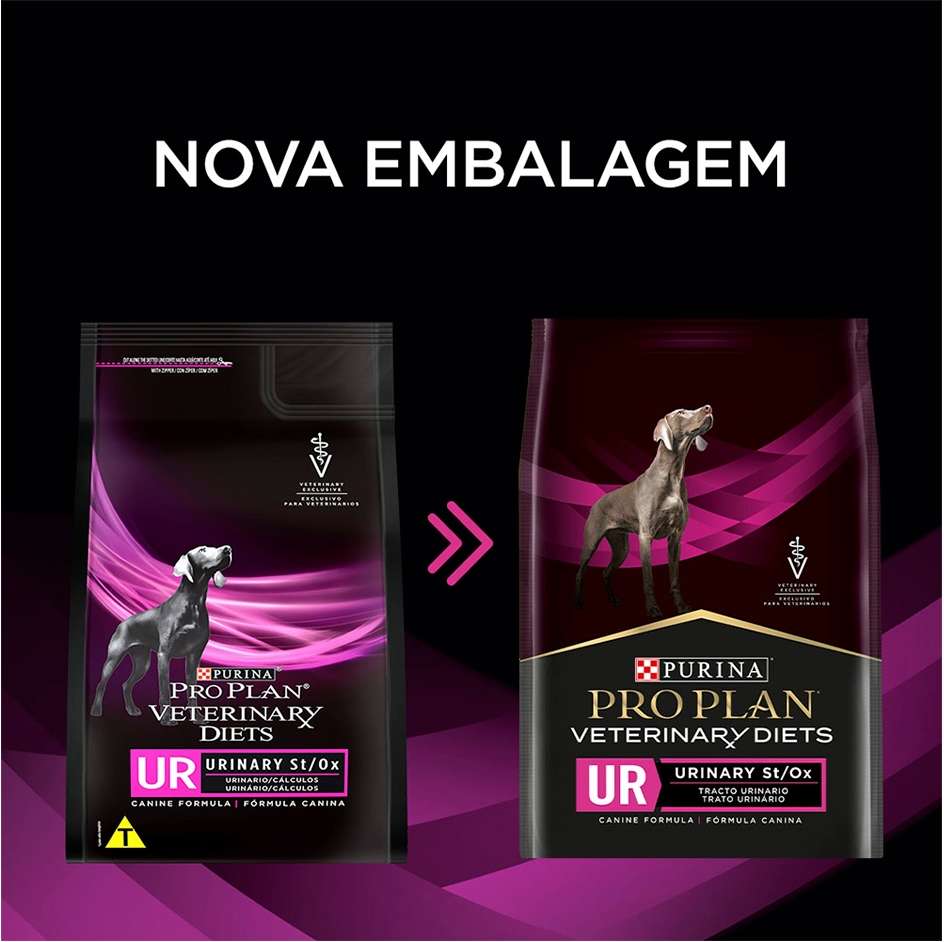 Ração Nestlé Purina Pro Plan Veterinary Diets Urinary para Cães - 2Kg