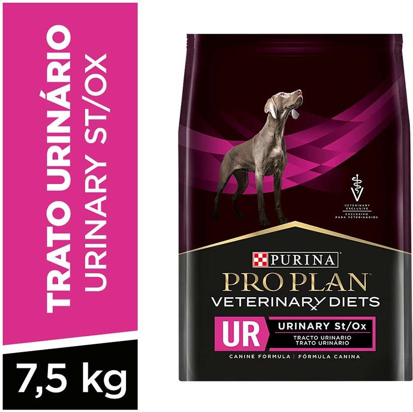 Ração Nestlé Purina Pro Plan Veterinary Diets Urinary para Cães - 7,5Kg