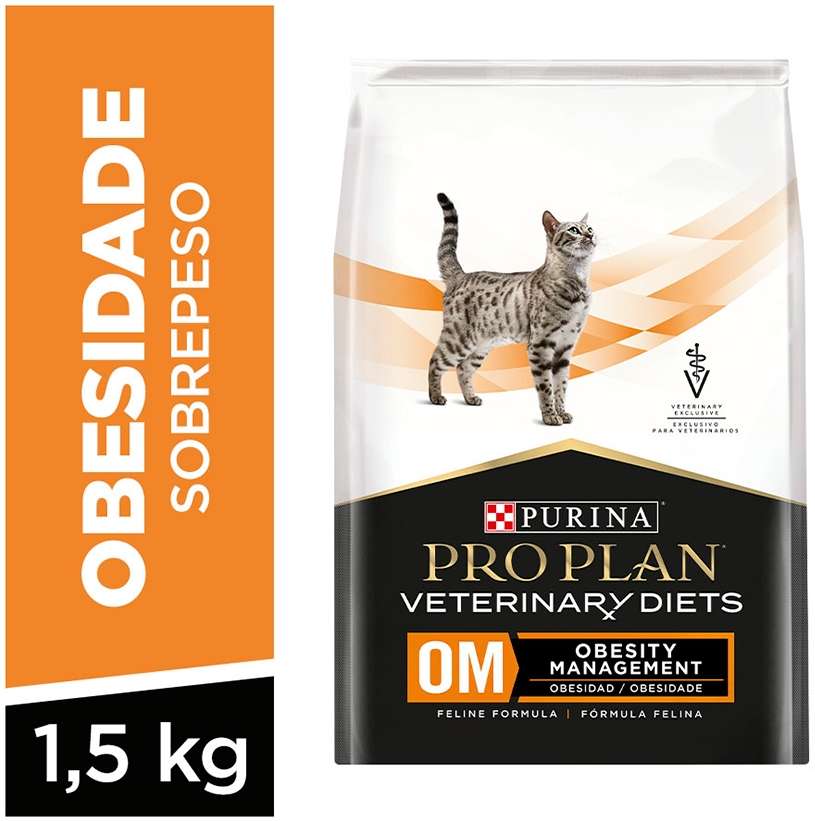 Ração Nestlé Purina Therapeutics Obesity Feline - 1,5Kg