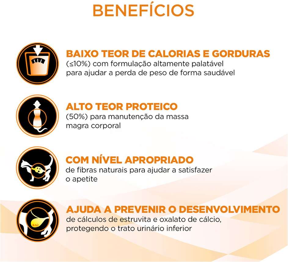 Ração Nestlé Purina Therapeutics Obesity Feline - 1,5Kg