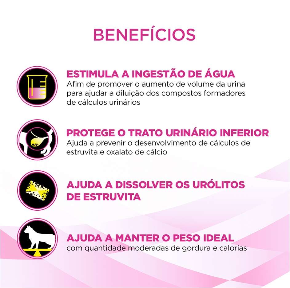 Ração Seca Nestlé Purina Pro Plan Veterinary Diets UR Trato Urinário para Gatos - 1,5Kg