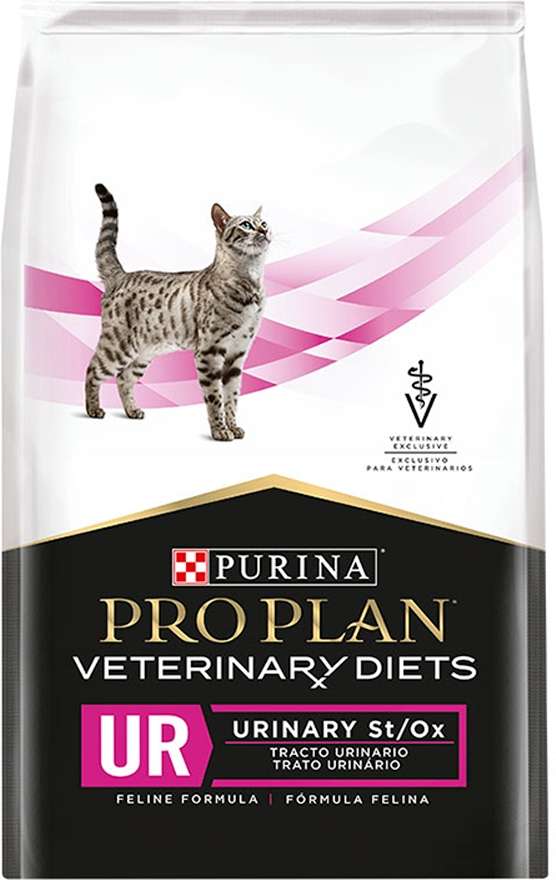 Ração Seca Nestlé Purina Pro Plan Veterinary Diets UR Trato Urinário para Gatos - 1,5Kg
