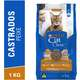 Ração Seca Nestlé Purina Cat Chow Peixe para Gatos Castrados