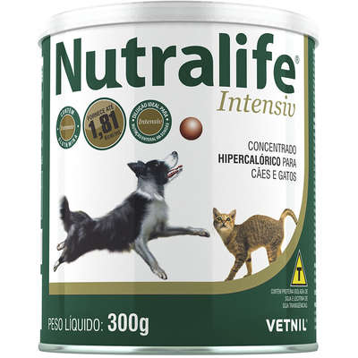 Suplemento Vitamínico Vetnil Nutralife Intensiv Hipercalórico para Cães e Gatos