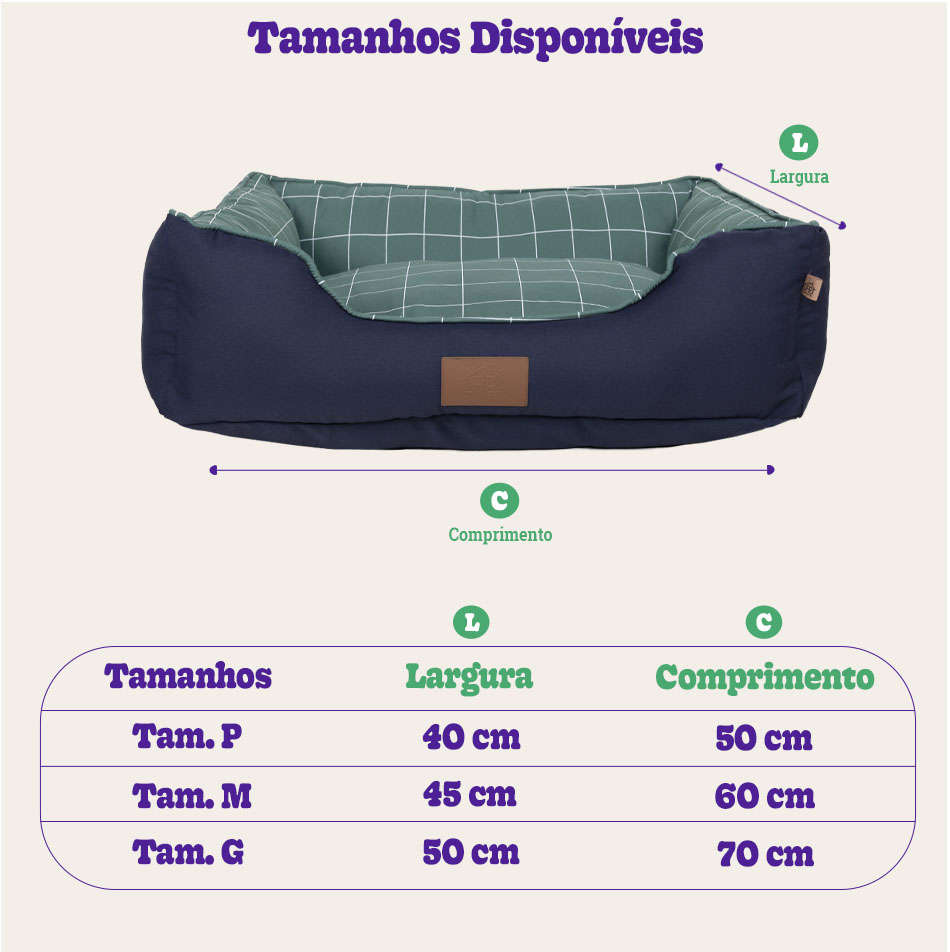 Cama Exclusive Verde - Tam. M