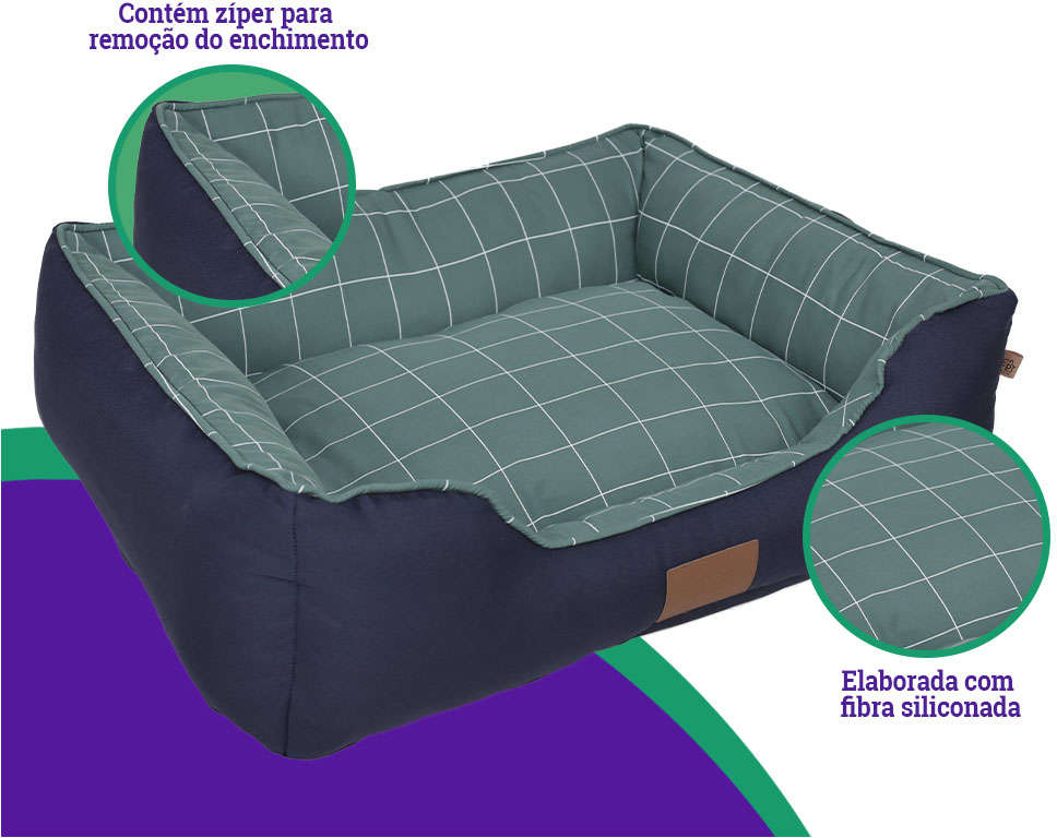 Cama Exclusive Verde - Tam. M