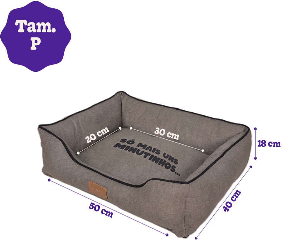 Cama New Collection Bege - Tam. P