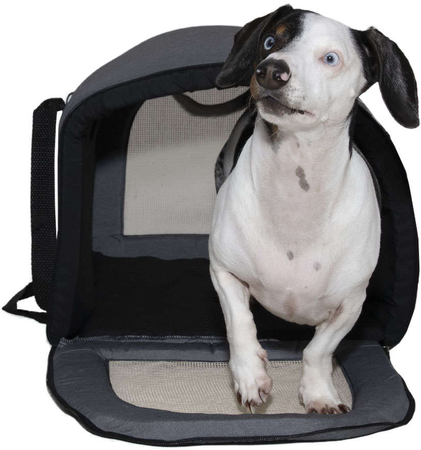 Bolsa de Transporte Fábrica Pet Fechada Jeans - Tam. G