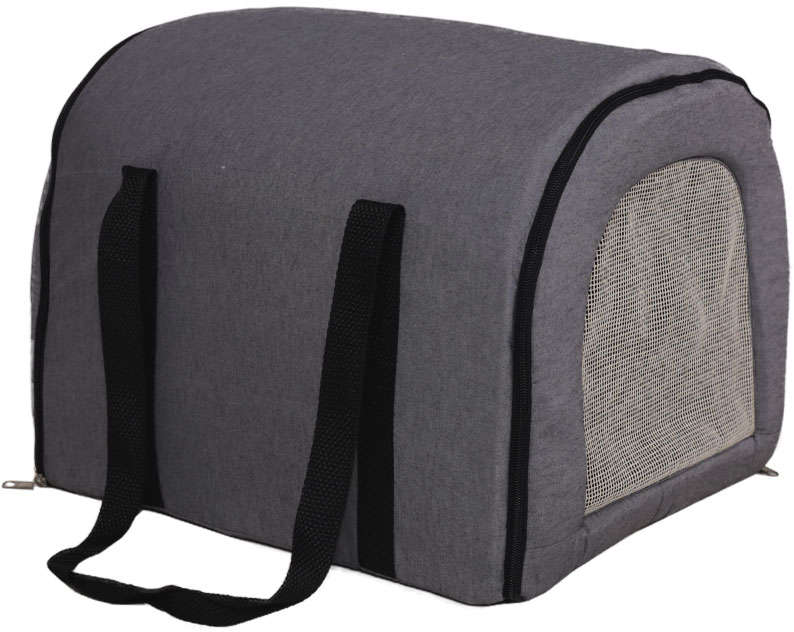 Bolsa de Transporte Fábrica Pet Fechada Jeans - Tam. G