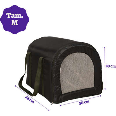 Bolsa de Transporte Fábrica Pet Fechada Impermeável - Verde Musgo