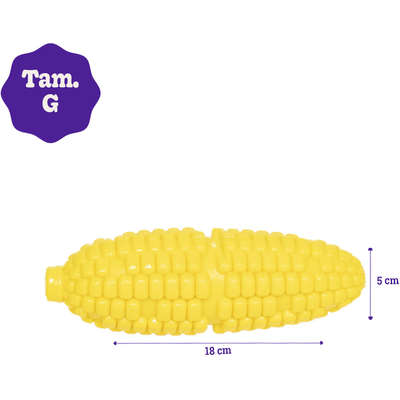 Brinquedo Buddy Toys Milho Nylon Amarelo