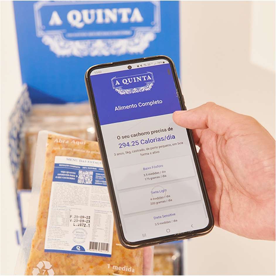 Alimento Natural A Quinta Menu das Estações para Cães - 300 g