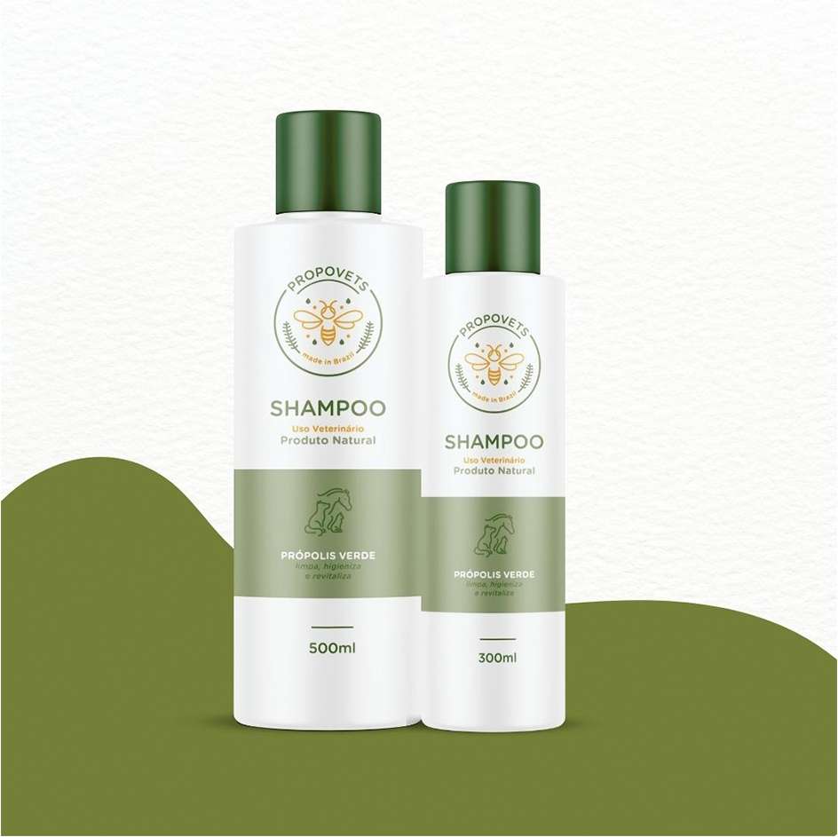 Shampoo Propovets Natural Própolis Verde - 300 mL