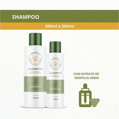 Shampoo Propovets Natural Própolis Verde