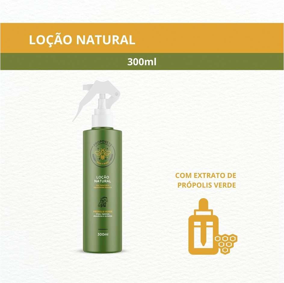 Loção Natural Propovets Própolis Verde - 300 mL