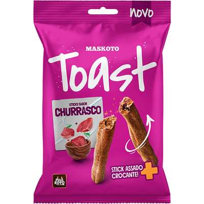 Stick Maskoto Toast para Cães Sabor Churrasco